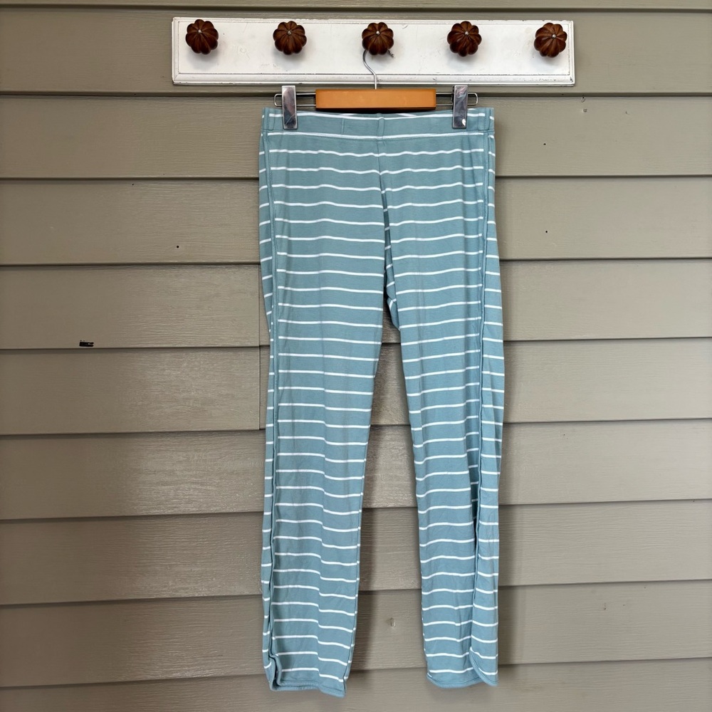 Lake Cozy Striped Pajama Pants in Blue